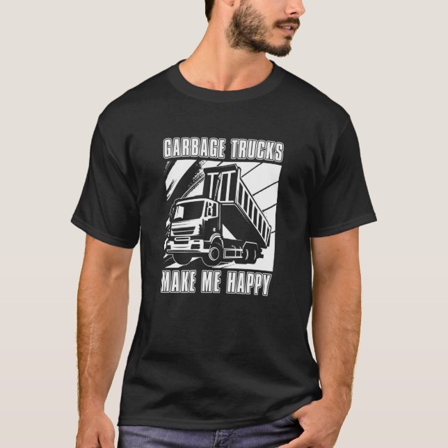 Truck Driver Humor Big Rig  Trucking Trucker Garba T Shirt (Framsida)