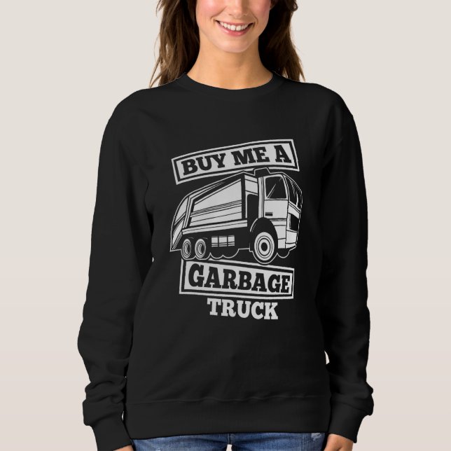 Truck Driver  Trucker Rig Trucking Garbage Truck T Shirt (Framsida)