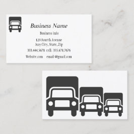 Truck Lines Trucking  Freightways Transport  Visitkort