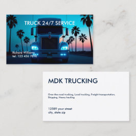 Truckande Transport Visitkort