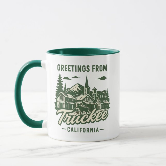 Truckee, CA-Resemugg Mugg (Vänster)