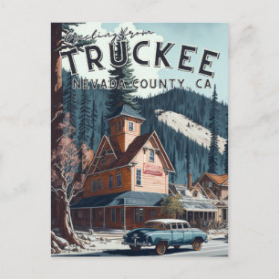 Truckee, CA Vykort