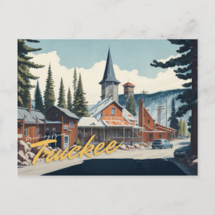 Truckee, CA Vykort