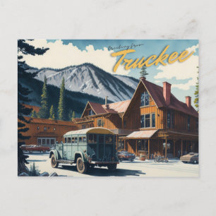 Truckee, CA Vykort