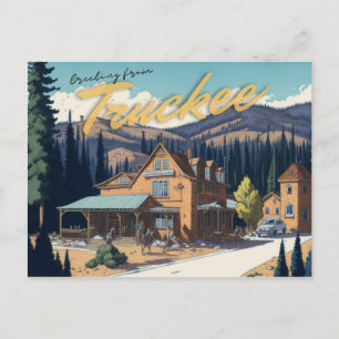 Truckee, CA Vykort
