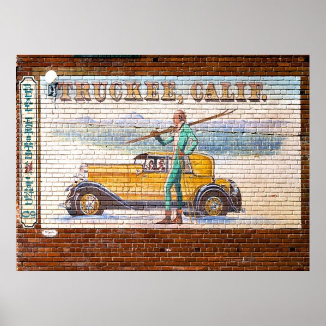 Truckee California Mural 2012 Poster (Framsidan)