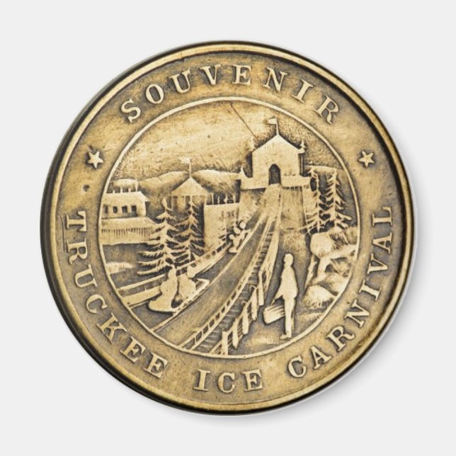 Truckee Ice Carnival Coin / Magnet (Framsidan)