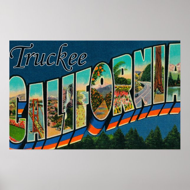 Truckee, Kalifornien - Stora Brev Scenes Poster (Framsidan)