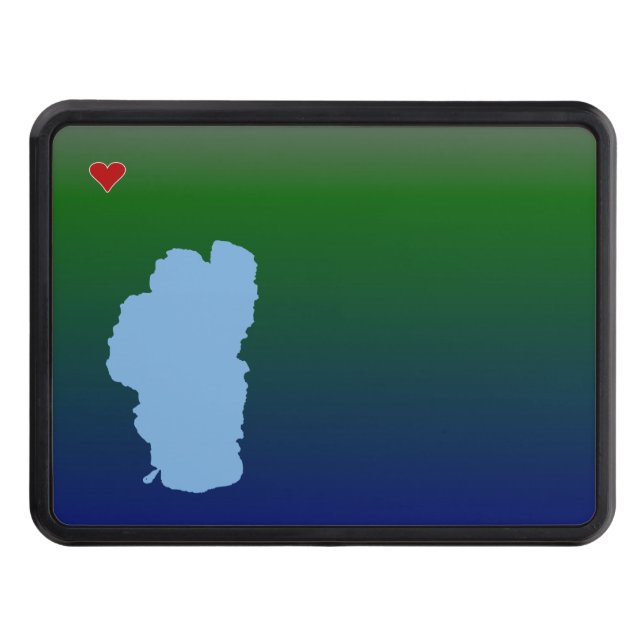 Truckee Tahoe Trailer Hitch Cover Dragkroksskydd (Framsidan)