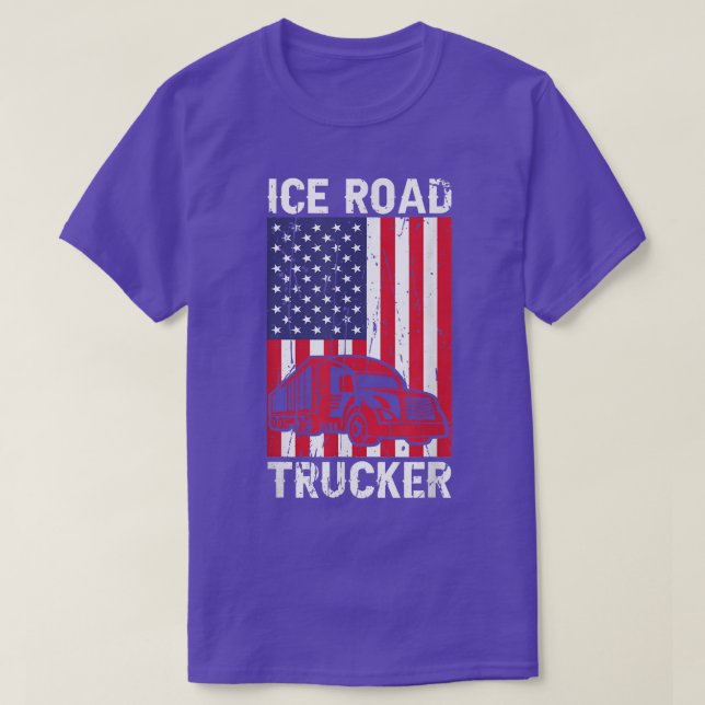 Trucker Accessories For Truck Driver & Motor Lover T Shirt (Design framsida)