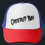 Trucker Boys Hat Keps<br><div class="desc">Behöver du lite plocka? Den här klassiska hatten innehåller det enkla men kraftfulla meddelandet "Cheer Up" i ett [ange font stil, t.ex. fet, handskriven, ren) teckensnitt. Perfekt för de dagar då du behöver en påminnelse för att förbli positiv eller för att sprida lite uppmuntran till andra. Ta ditt och bärans...</div>