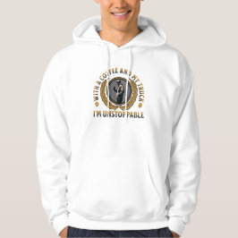 Trucker Coffee Kopp Strong Road Power Male Hoodie