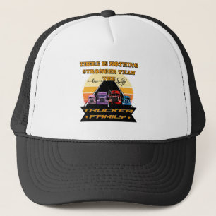 Trucker Family Strong Parents Children Road Bond Keps
