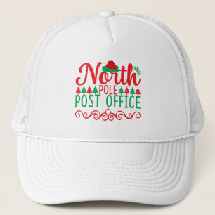 Trucker för North Pole Post Office Keps