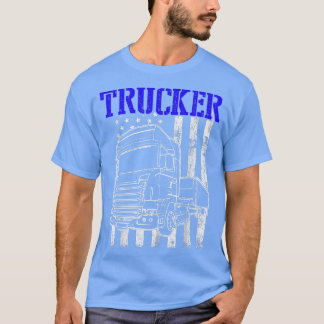 Trucker Funny Lastbil Driver 2991 T Shirt