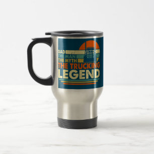 Trucker Funny Trucking Pappa Man Myth Legend Far Resemugg