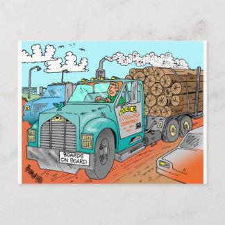 Trucker Gifts Vykort