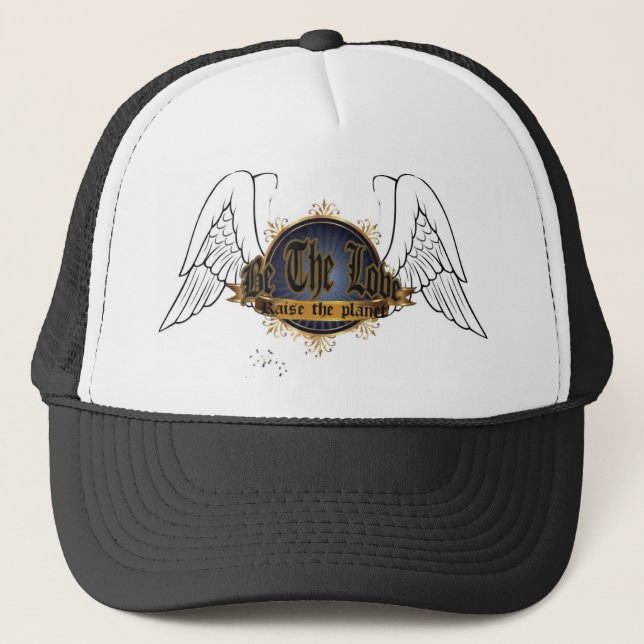 TRUCKER-HAT BE THE LOVE BLK TRUCKERKEPS (Framsida)