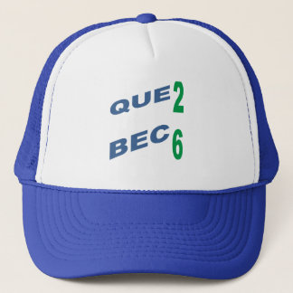Trucker Hat  DESIGN  QUEBEC  26 Keps