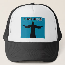 Trucker Hat i love jesus Keps
