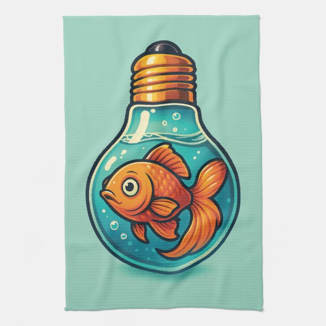 Trucker Hat Kökshandduk (Vertikal)