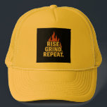 Trucker Hat motivating  Keps<br><div class="desc">"Keep your mindset strong and your style on point! This motivational trucker hat features a bold inspiring quote to remind you to stay focused and keep pushing forward. Breathable mesh back, adjustable fit, and a comfortable curved brim make it perfect for workouts, road trips, or daily adventures. Wear your motivation...</div>