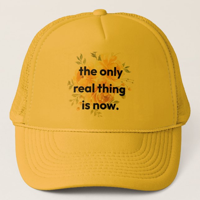 Trucker hat: the only real thing is now keps (Framsida)