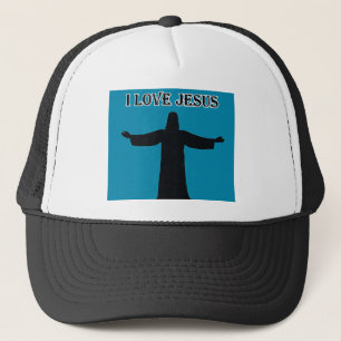 Trucker Hatt jag älskar jesus Keps