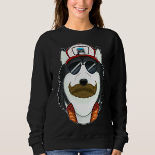 Trucker Hund I Lastbil Driver Husky T Shirt