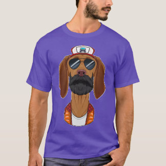 Trucker Hund I Lastbil Driver Vizsla T Shirt