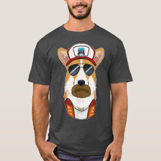 Trucker Hund I Lastbil Driver Welsh Corgi T Shirt