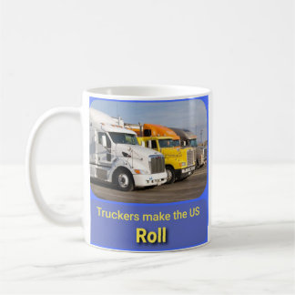 Trucker kaffe mugg