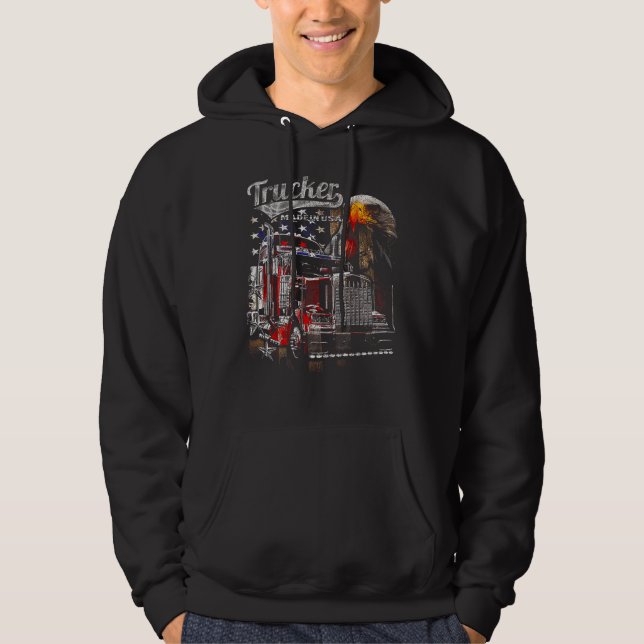 Trucker – Lifeline of America Hoodie (Framsida)