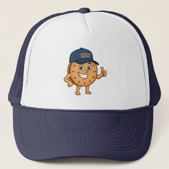 Trucker-Magnificent Biscuit Mascot Keps (Framsida)