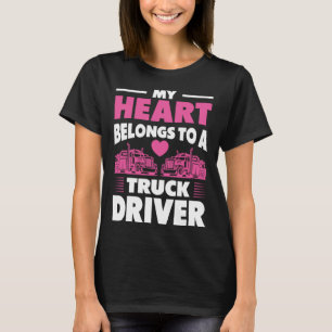 Trucker Maka mina Tillhör till en Lastbil-drivruti T Shirt