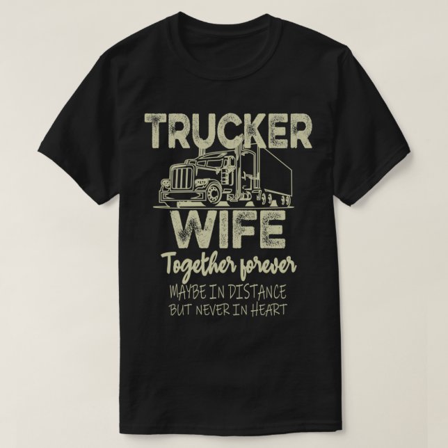 Trucker Maka Truckers Maka Truckers Maka till kvin T Shirt (Design framsida)