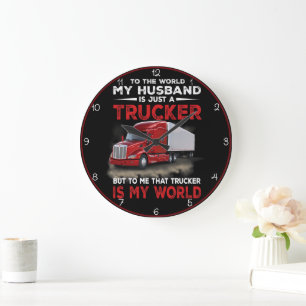 Trucker Make, hela världen Stor Klocka