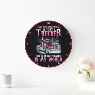 Trucker Make, hela världen Stor Klocka