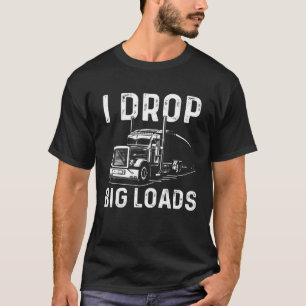 Trucker Manar Women Big Rig Truckin Road L T Shirt