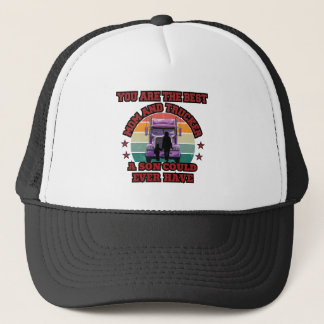 Trucker Mor Son Bond Family Road Kärlek Design Keps