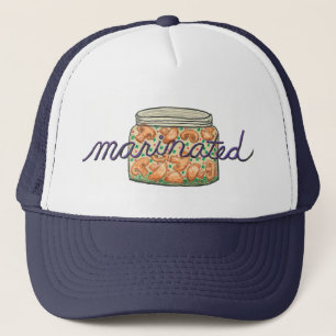 Trucker mössa, Vit och Svart Keps