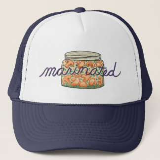 Trucker mössa, Vit och Svart Keps