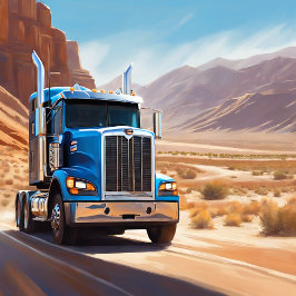 Trucker- och Apple-mall T Shirt