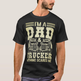 Trucker Pappa T-Shirt - Coola Far's Day Gift for t
