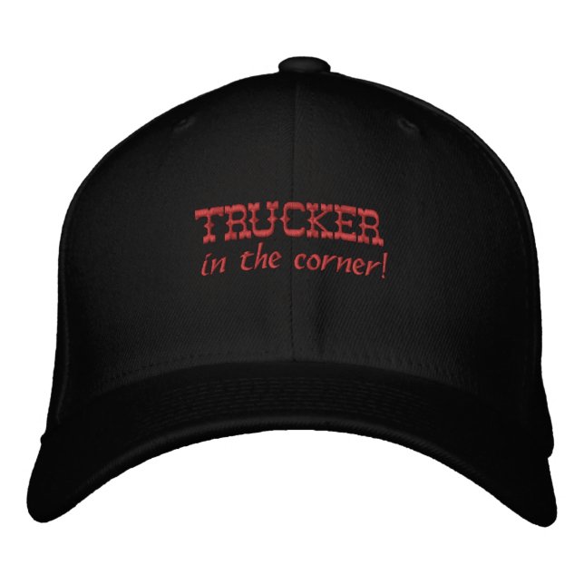 Trucker sport  Broderad mössa, keps hårmössa sport (Framsida)