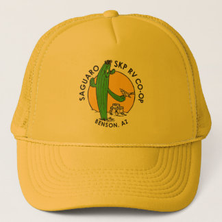Trucker-Stil Hat (Gult) Keps