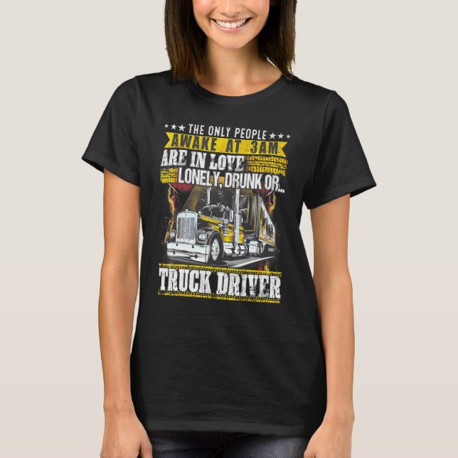 Trucker T Shirt (Framsida)