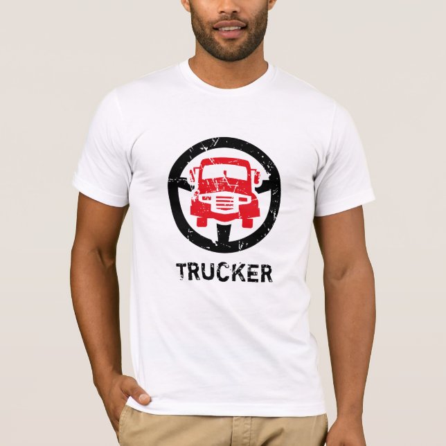 Trucker T Shirt (Framsida)