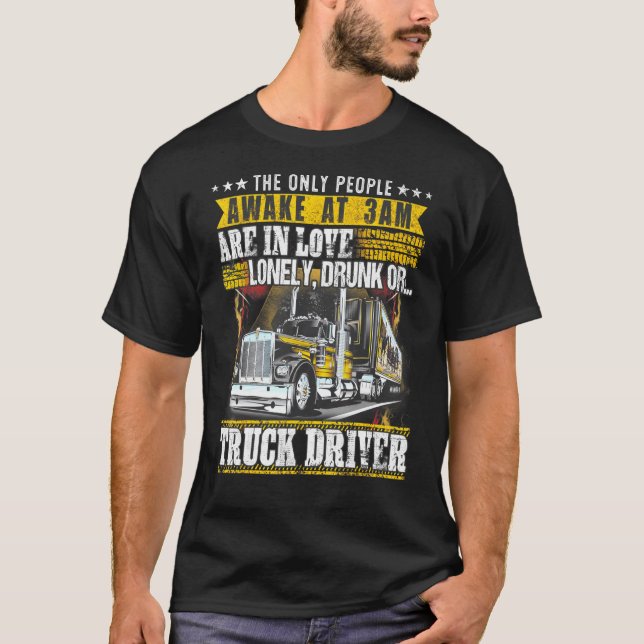 Trucker T Shirt (Framsida)