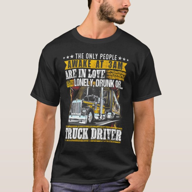 Trucker T Shirt (Framsida)